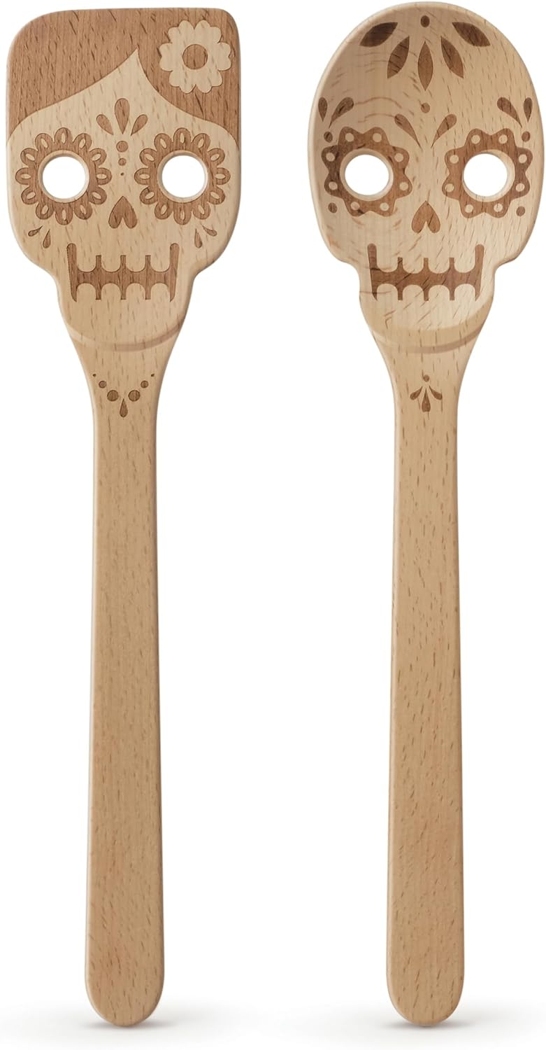 Day of the Dead Wooden Spoons - Image 2
