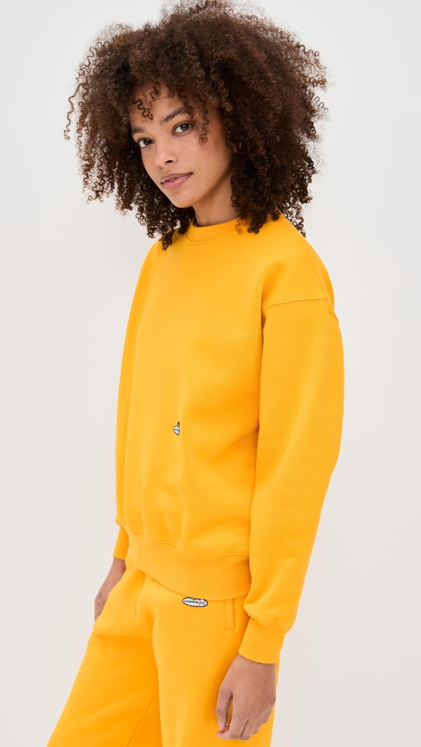 HOMMEGIRLS Women's Homme Girls x Fruit of the Loom Crew Neck Sweatshirt - Image 5