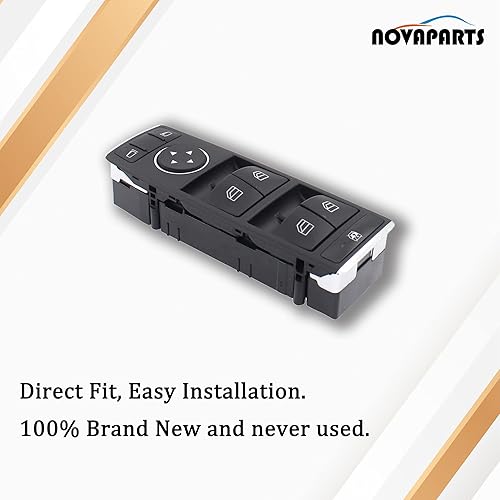 Miniatura 4 de Botón de control de la ventana eléctrica principal de la puerta delantera izquierda para Mercedes Benz W204 W212 C250 C300 C350 E350 C63 AMG GLK250