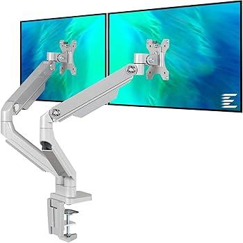 EleTab | デュアルモニターアーム Amazon.com: EleTab Dual Arm Monitor Stand - Height