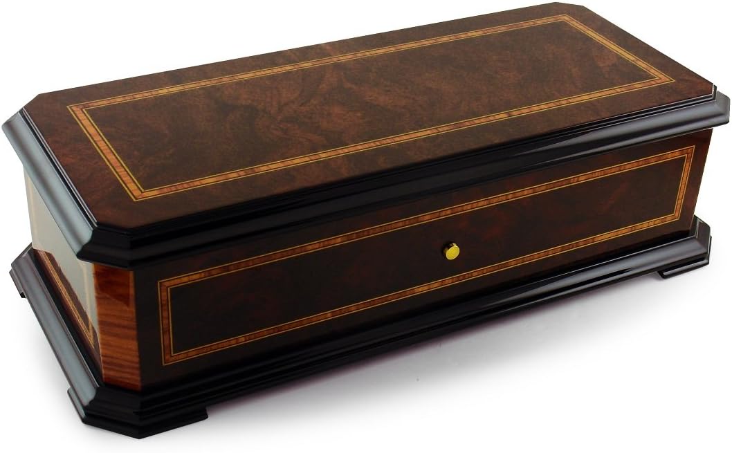 Elegant Handcrafted REUGE 50 Note Interchangeable Cylinder Grand Music Box