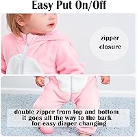 Vista 25 de Disfraz de bebé de Halloween para niños pequeños, rómper, mameluco para niños o niñas, ropa de animales, de 2 a 36 meses Dinosaurio rojo