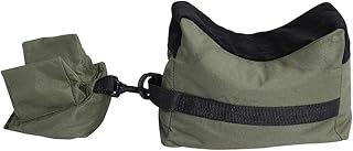 ACKEIVTO Shooting Rest Bags Target Sports Shooting Bench Rest Front & Rear Support SandBag Stand Holders for Gun Rifle Shooting Hunting Photography - Unfilled