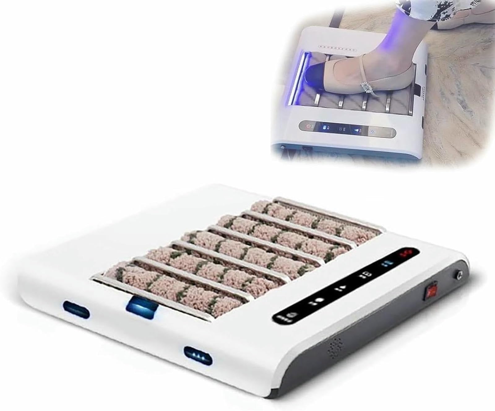 Machine de nettoyage de semelles pour l'accueil des clients