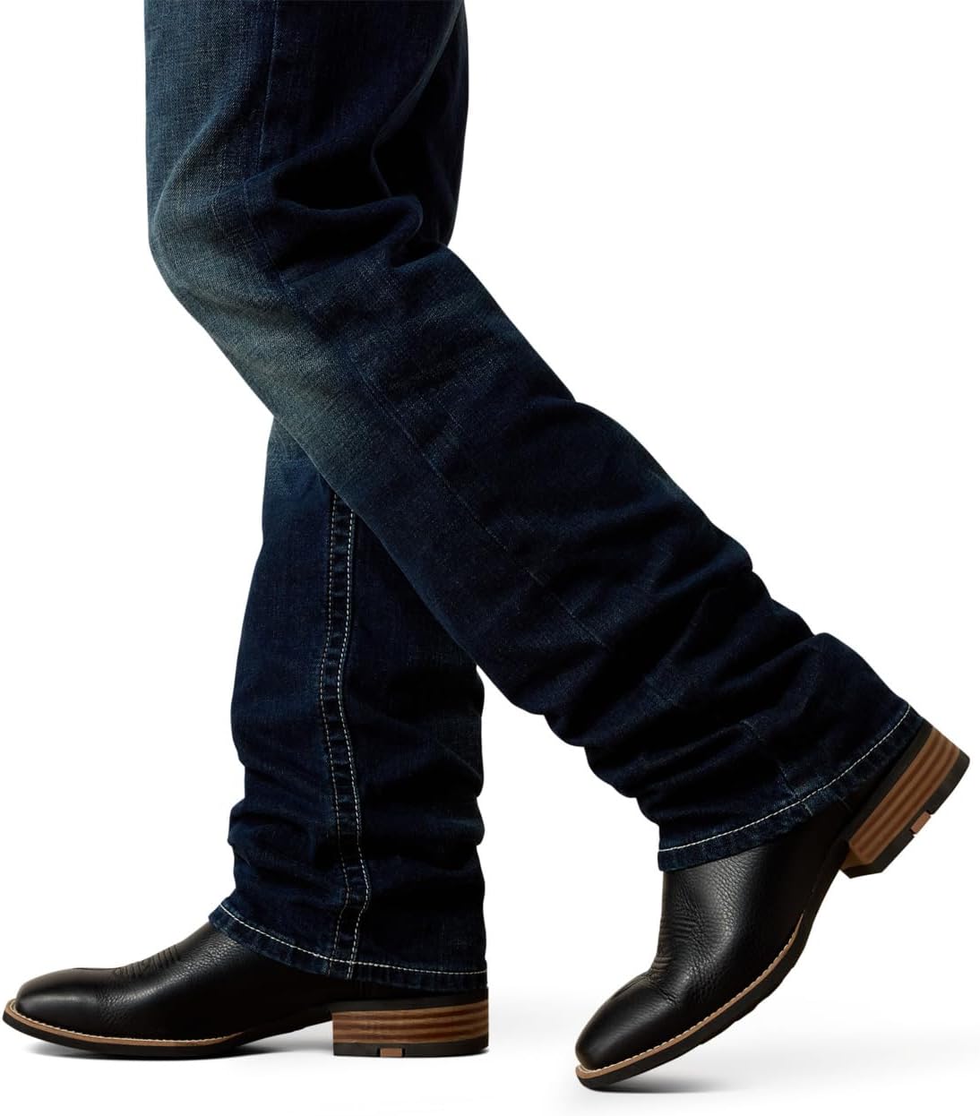 ARIAT Men’s M5 Slim Stretch Coltrane Stackable Straight Leg Jean - Image 5