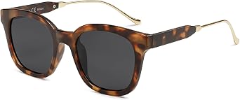 SOJOS Classic Square Polarized Sunglasses Womens Mens Retro Trendy UV400 Sunnies SJ2050