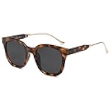 Classic Square Polarized Sunglasses Womens Mens Retro Trendy UV400 Sunnies SJ2050