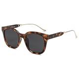Classic Square Polarized Sunglasses Womens Mens Retro Trendy UV400 Sunnies SJ2050
