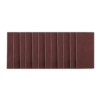 12pcs Sanding Sleeves, Sander Paper | for Flyrivergo Leather Burnishing Machine, including 120/180/320 grits