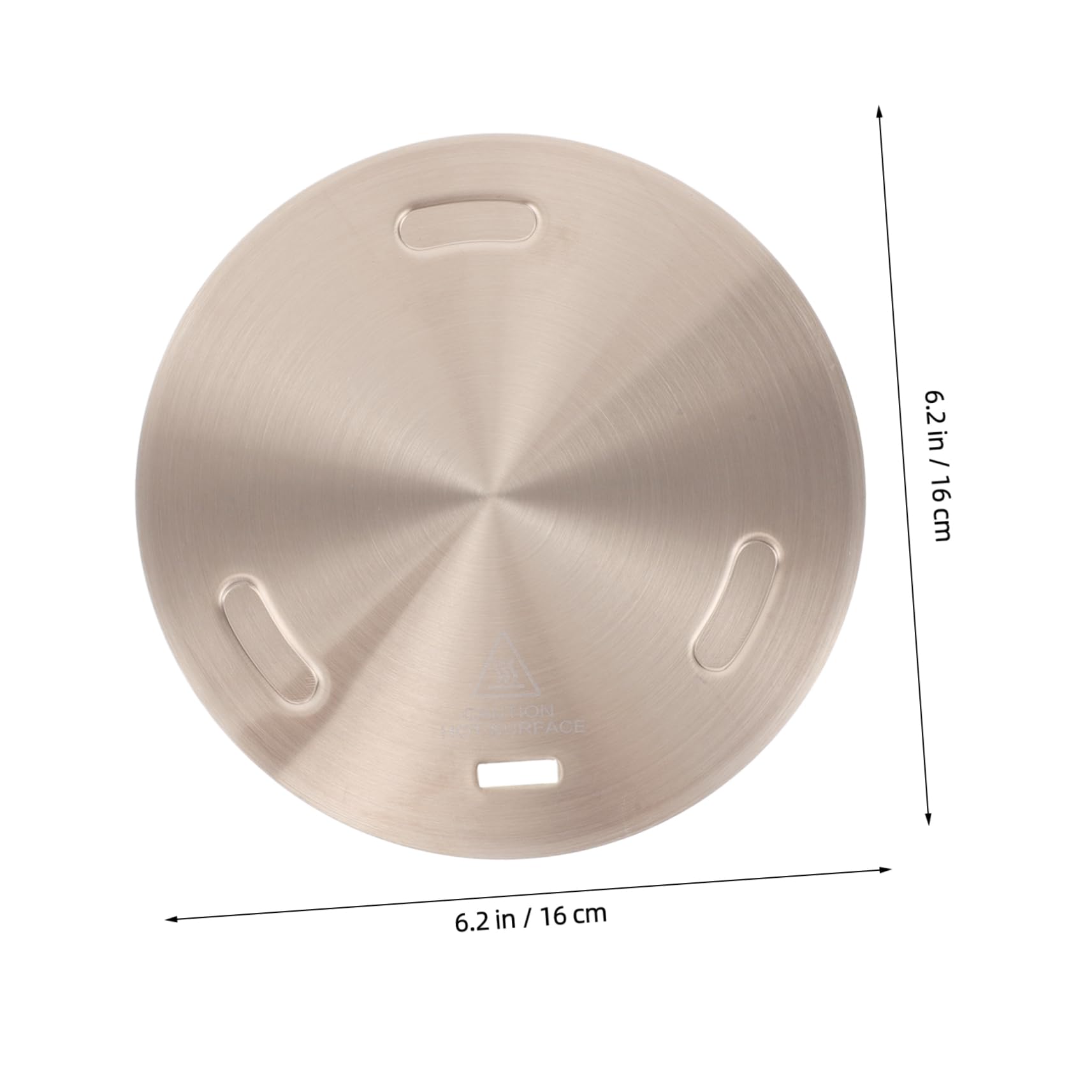 Difusor de Calor para Cocinas de Gas de Acero Inoxidable y Aleación de Aluminio, Placa Metálica para Estufa Función de Difusión Térmica y Ahorro