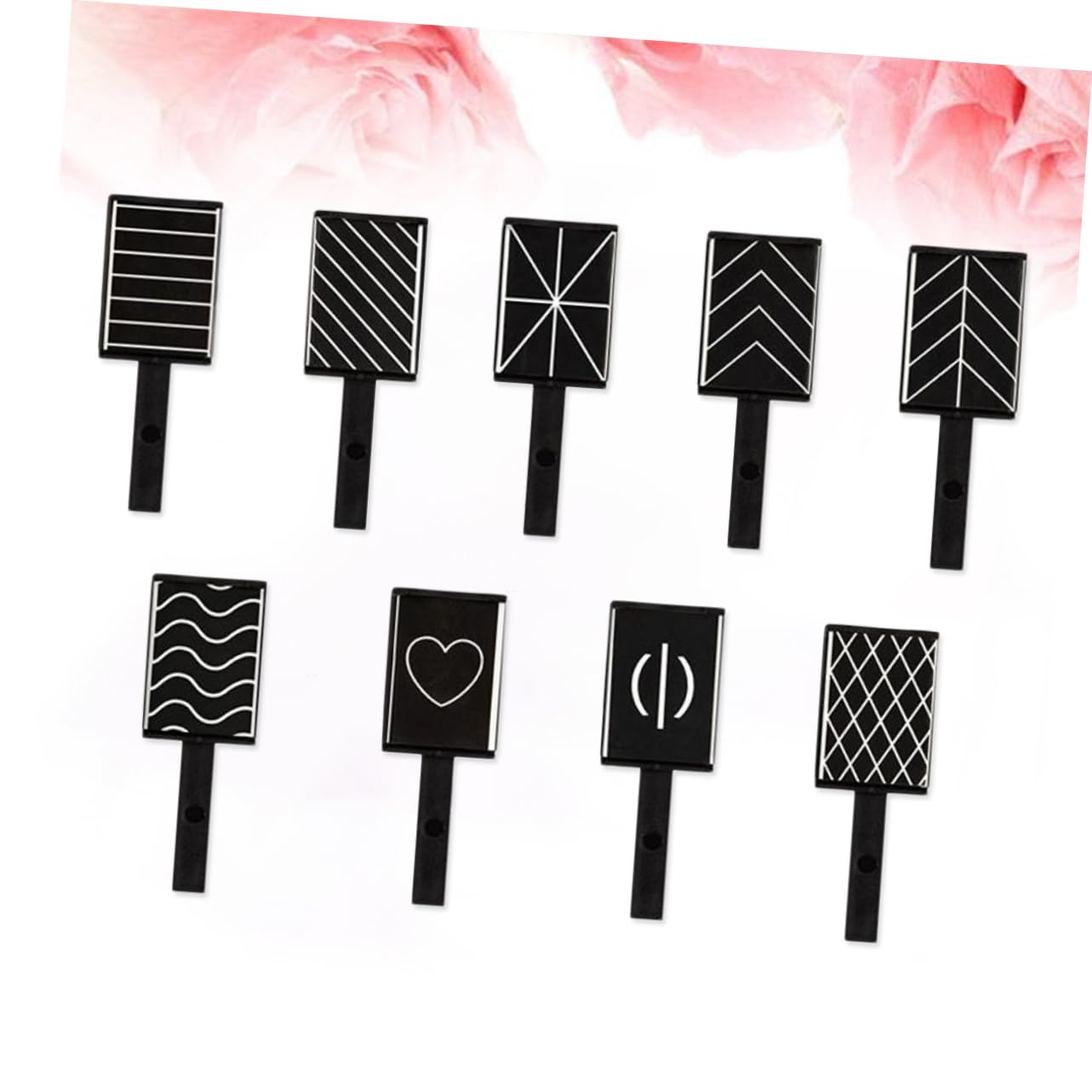 Healeved 27pezzi Kit Magnet Plate Stick Per Unghie Cat Eye Gel Uv Led Per Manicure Strumenti Di Nail Art Facili Da Usare Inclusi Magneti Per Disegni Creativi