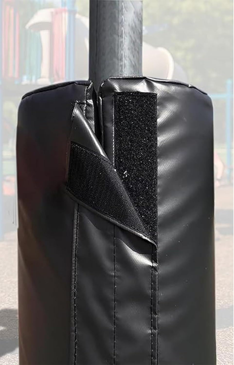 Basement Pole Padding Wrap Around, All Weather Round Foam Pole Safety Pads Column Cover for Playground, Gym,Basketball Hoop Post Pads,Adjustable & Fixed