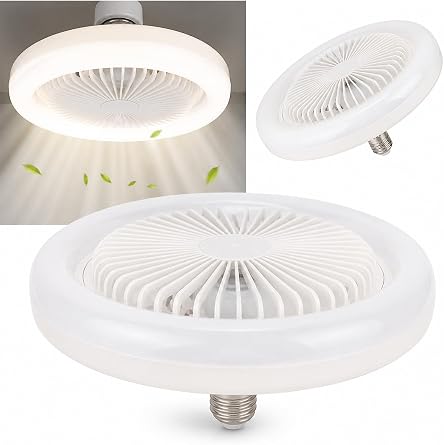 Neo Vista LED Tavan Vantilatörü Uzaktan Kumandalı 3 Kademeli Fan & 3 Renk Işık ve Zaman Ayarlı Modern Floresan Tip Lamba [Enerji Sınıfı A]