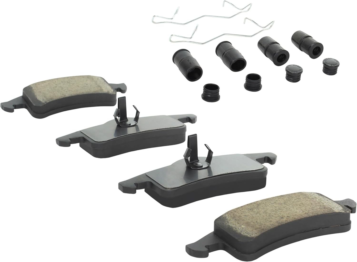 QUALITY-BUILT Rear Semi-Metallic Brake Pads, Premium 1001-0791M, Compatible with 1999-2004 Jeep Grand Cherokee