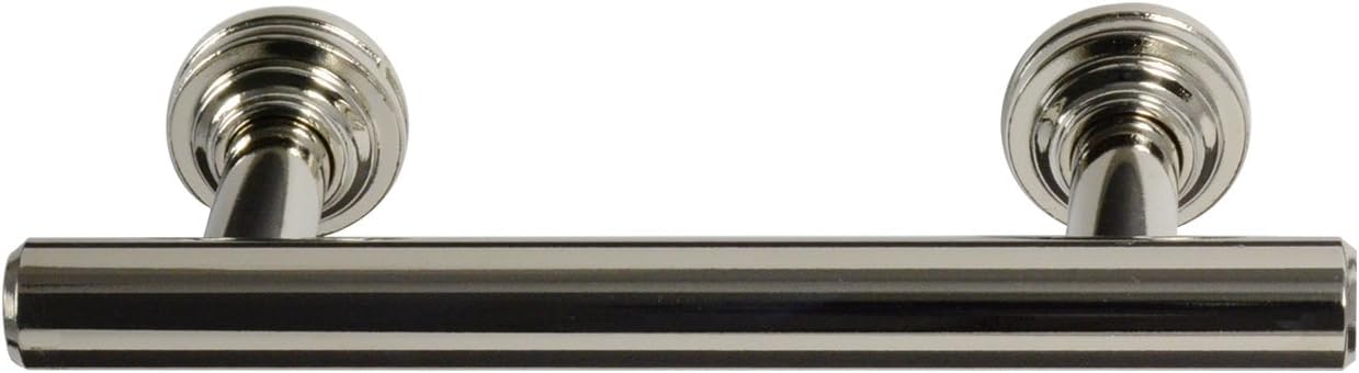 CKP Brand #3950-3 in. (76mm) Bridgewater Collection Steel Bar Pull, Polished Nickel - 10 Pack