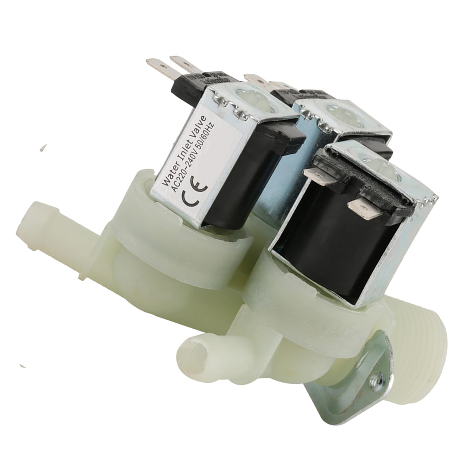 230V 3 Voies Solénoïde 3 Voies Entrée D'eau N/C Normal fermé électrovanne électrique Ac 220V G3/4,electrovanne 3 voies
