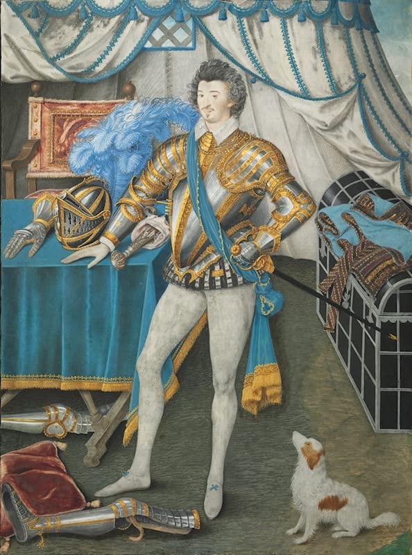 Portrait de Sir Anthony Mildmay peinture classique pour grand mur vide