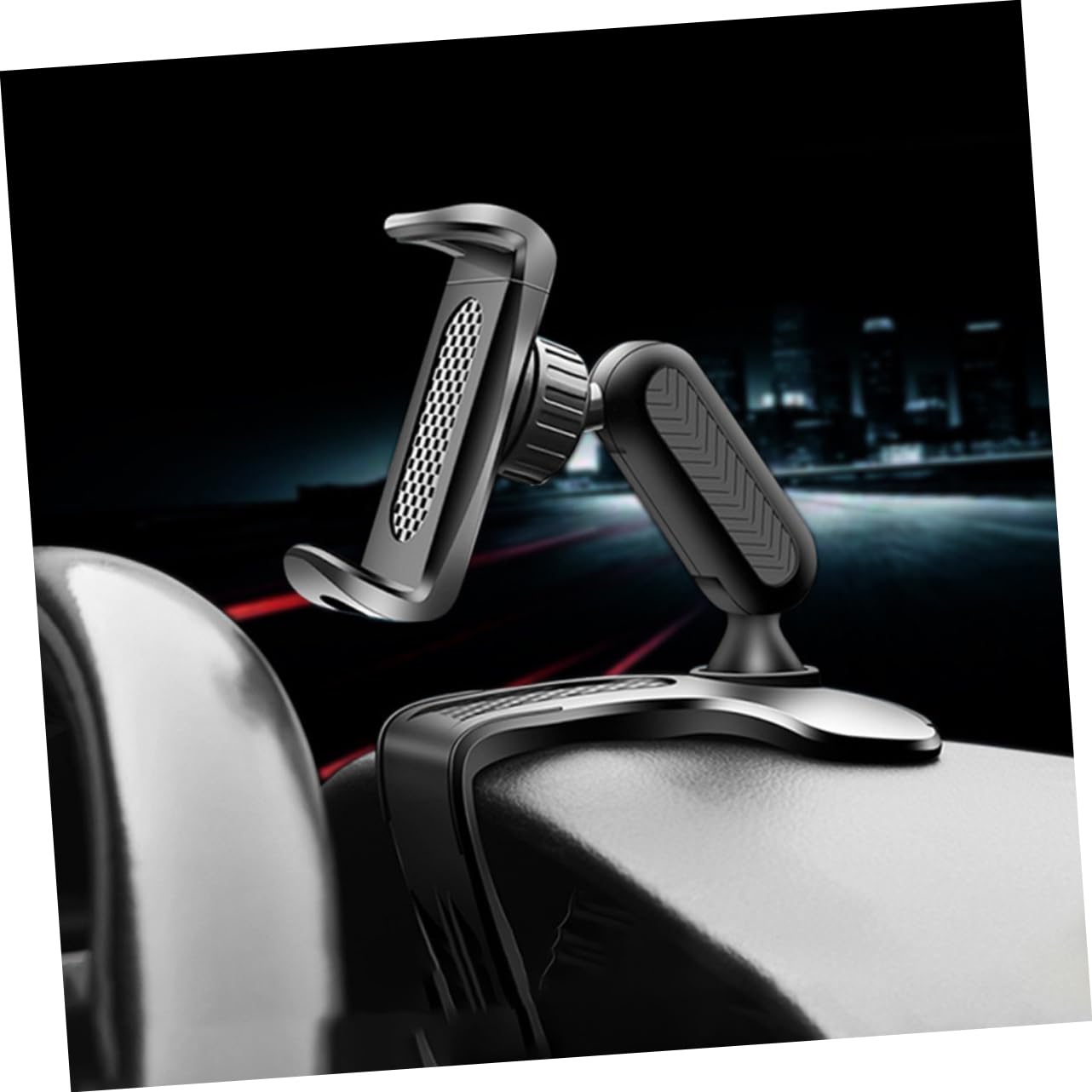 DOITOOL 3 Pezzi Supporto Per Telefono Cellulare Girevole A 360° Per Cruscotto Auto Supporto Per Telefono Senza Attrezzi Supporto Universale Per Telefono Per Supporto Cellulare Nero
