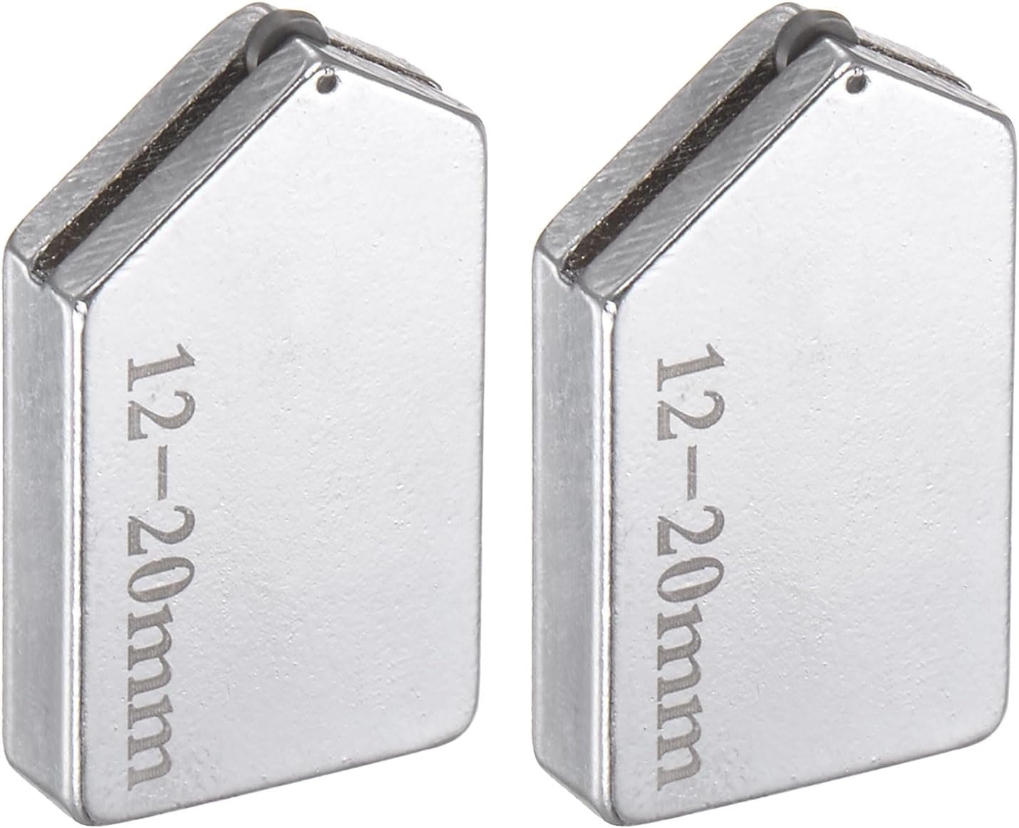 Generic 2Pcs Glass Cutter Replacement Heads 12mm-20mm Tungsten Carbide Replacement Cutting Blades Replacement Cutter Head for Glass Cutter Tool