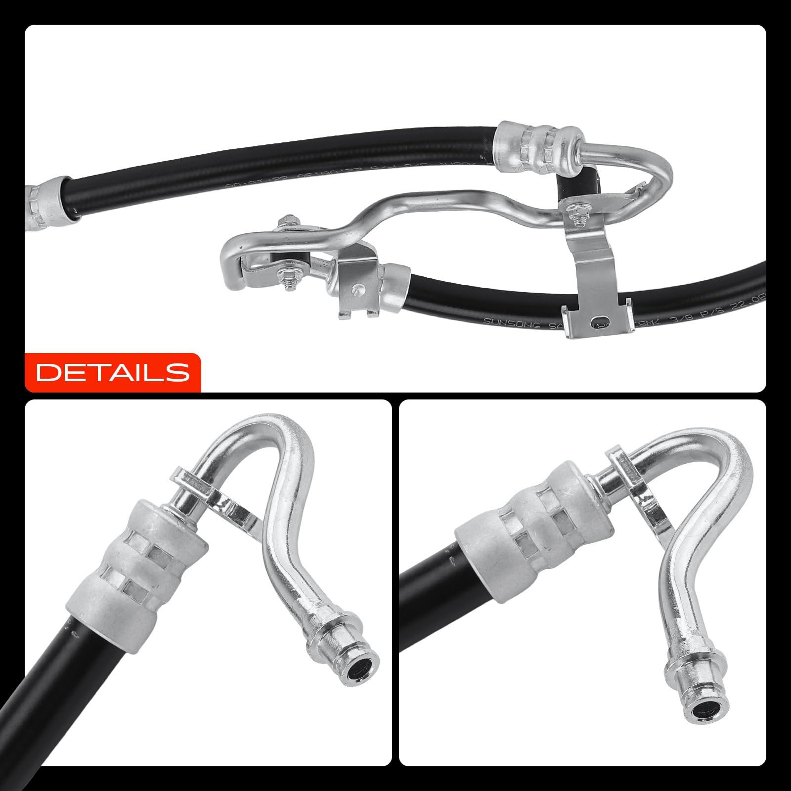 Frankberg Servolenkung Schlauch Kompatibel mit C-Klasse W204 C200 C220 C250 2008-2014