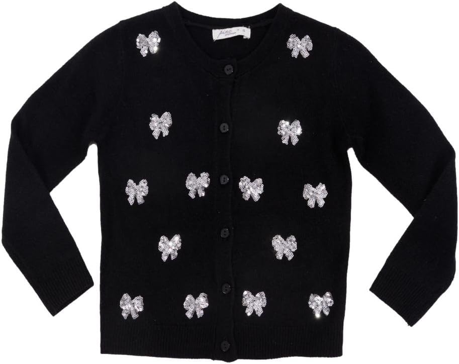 Big Girls' Button Front Cardigan