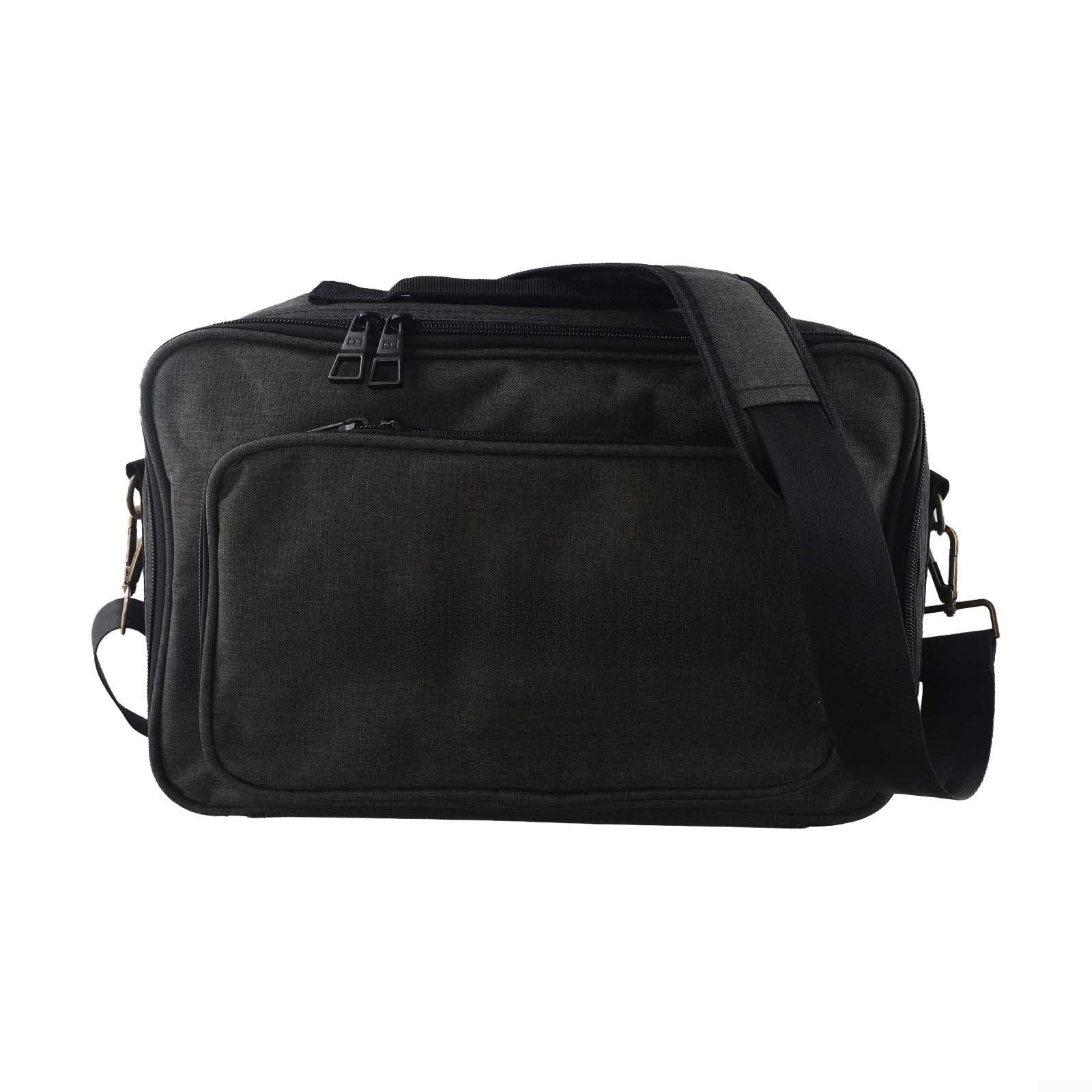 Bolsa portátil para pedales de guitarra, funda de almacenamiento para músicos, color negro, 49 x 27 x 16 cm (S)