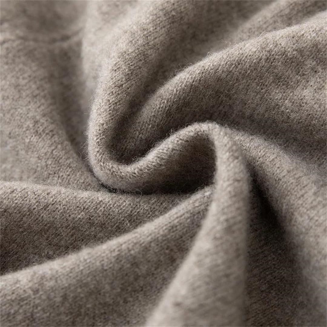 Women Solid Color Soft 100 Percent Merino Wool Knitting Cashmere Pant