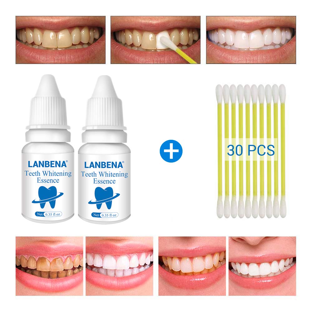 Buy Generic 2PCS LANBENA Teeth Whitening Essence Powder Oral Hygiene