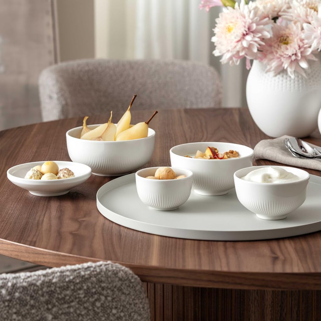 Villeroy & Boch, Afina Bowl for Snacks dips and sauces, Bowl with Relief, Dishwasher-Safe, Microwave-Safe - Image 4