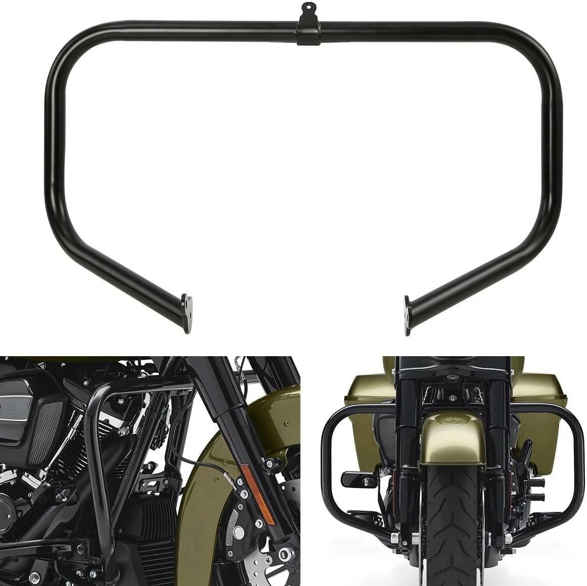 Engine Highway Crash Guard Bar for 2009 and Up, Replacement for Harley Touring OEM