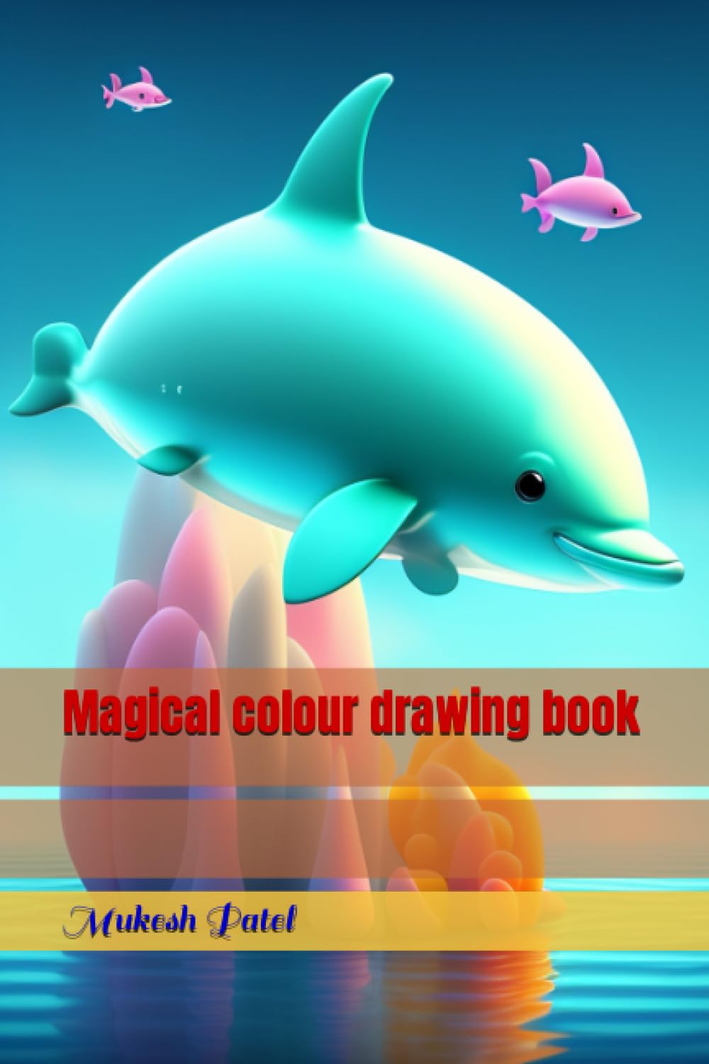 Magical colour drawing book