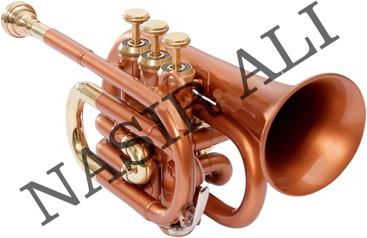 Nasir Ali pTR -002, Pocket Trumpet, Bb (BRONZE) โฆ