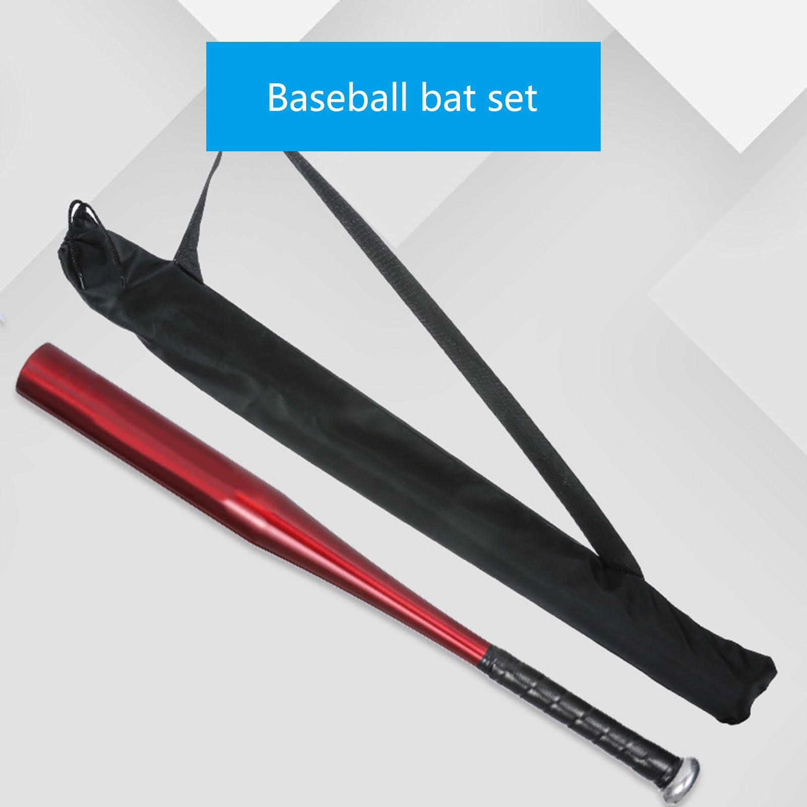Funda protectora para bate de béisbol con correa para el hombro, almacenamiento profesional y cierre de cordón