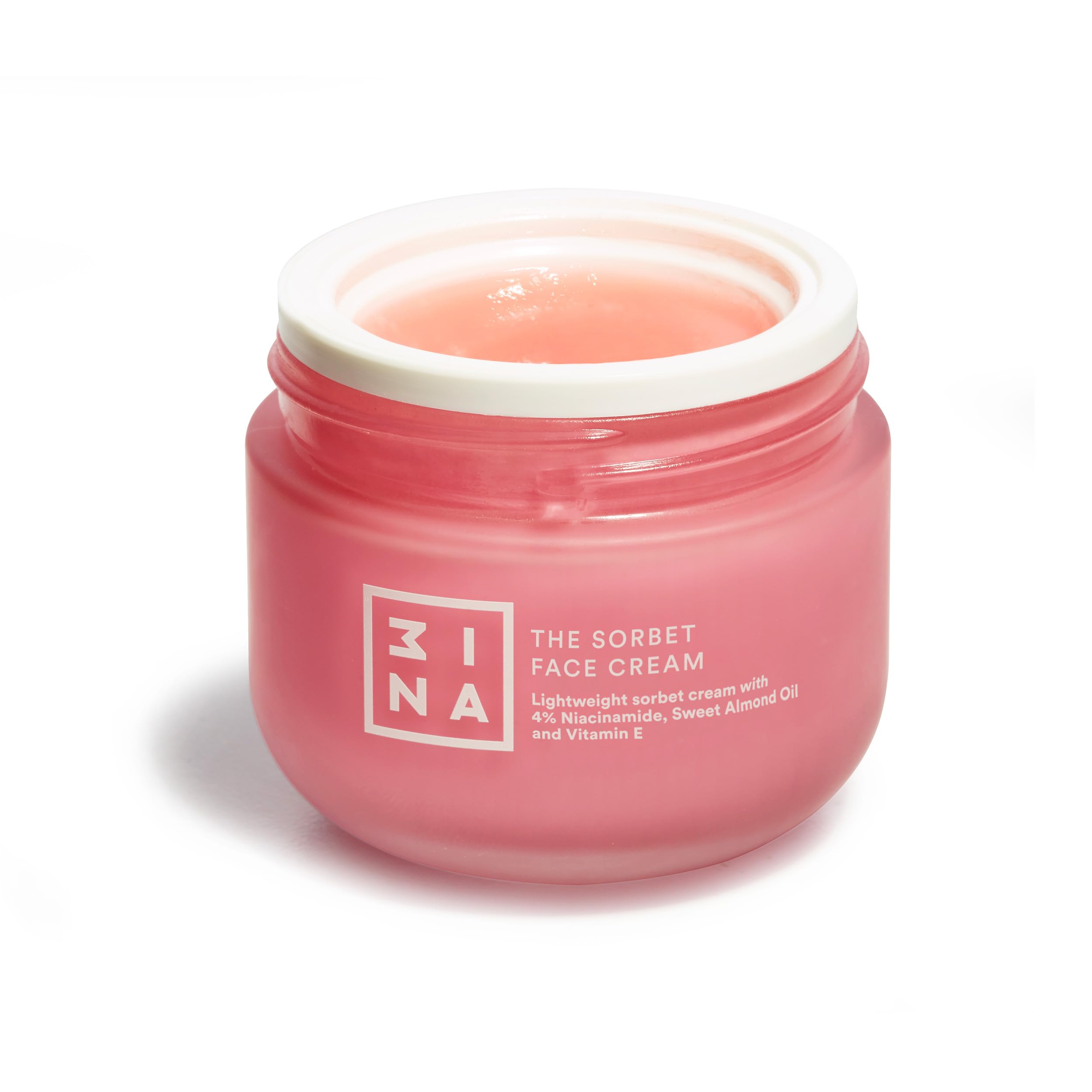 3ina Makeup - The Blue Cleanser + The White Toner + The Sorbet Cream - Gel Limpiador Facial - Tónico Facial Que Reduce la Grasa - Crema Facial Hidratante con Niacinamida - Vegan - Cruelty Free