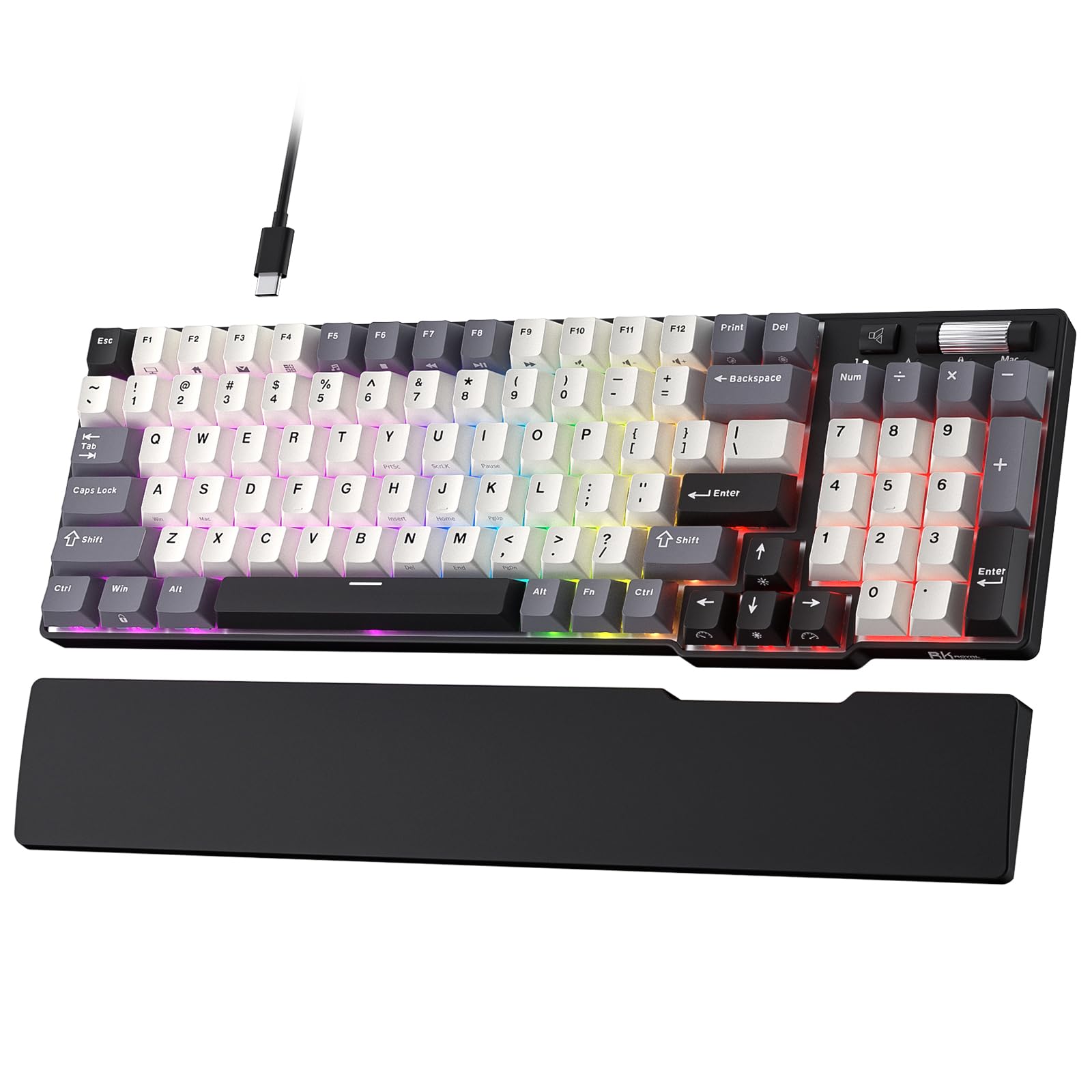 Amazon.com: RK ROYAL KLUDGE C96 HE Mechanical Gaming Keyboard
