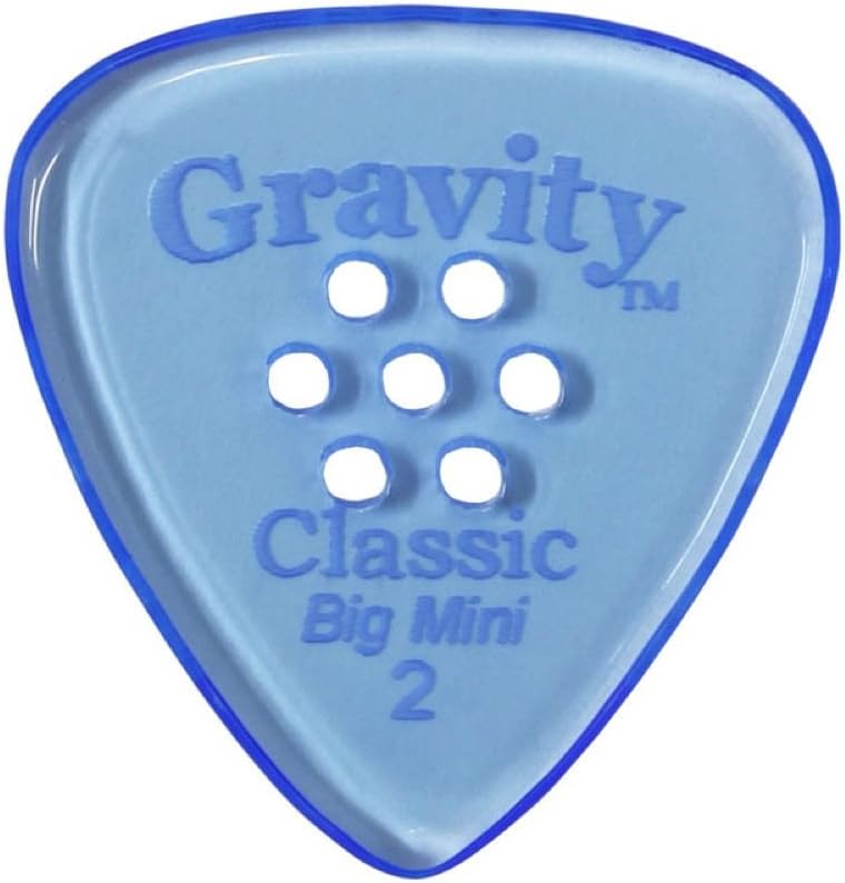 Gravity Picks Variety Pack - Thin Medium - Brighter, Louder, Faster - Made in the USA - Pack of 8