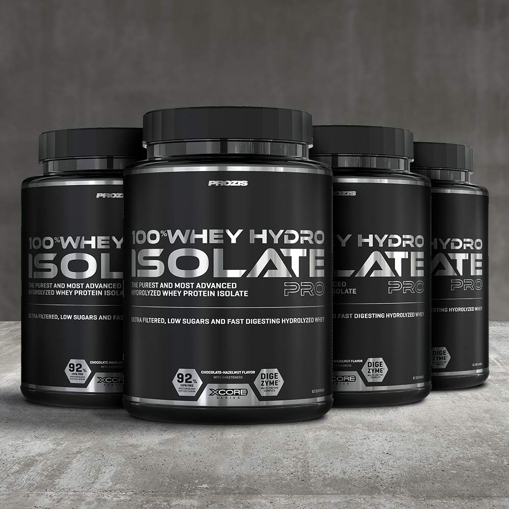 Prozis Nut00/1369230163 100% Whey Hydro Isolate Pro Ss 2000 G Chocolate-Hazelnuts - 2360 G