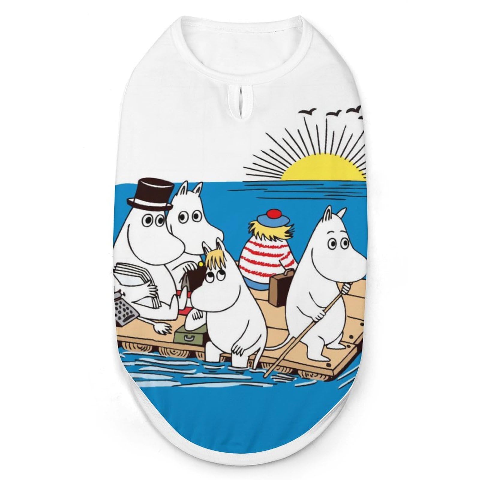 Amazon.co.jp: ペット服 ムーミン 犬服 ペットウェア Tシャツ 袖なし