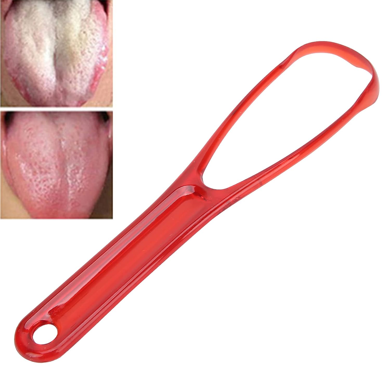 Tongue Cleaner, Coating Cleaning Brush Tongue Scraper Cleaner for Fresh