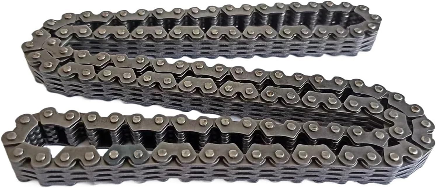 4x5 4 * 5 114L Link Motorcycle Part Cam Camshaft Engine Timing Chain Compatible with OEM 14401-K64-N01 TRX450R TRX450 TRX 450 R 2004-05(2pc)