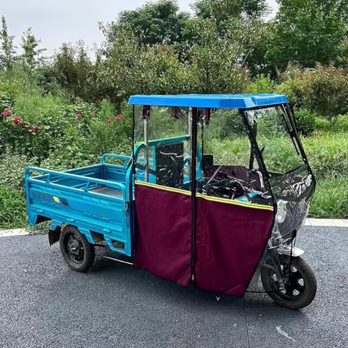 Toldo universal para motocicleta sombrilla de protección solar impermeable para scooter eléctrico