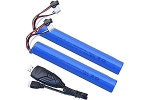 "SRB400 Gel Blaster Battery Pack" Power Up Your Water Bead Blasts with 2000mAh Rechargeable Batteries