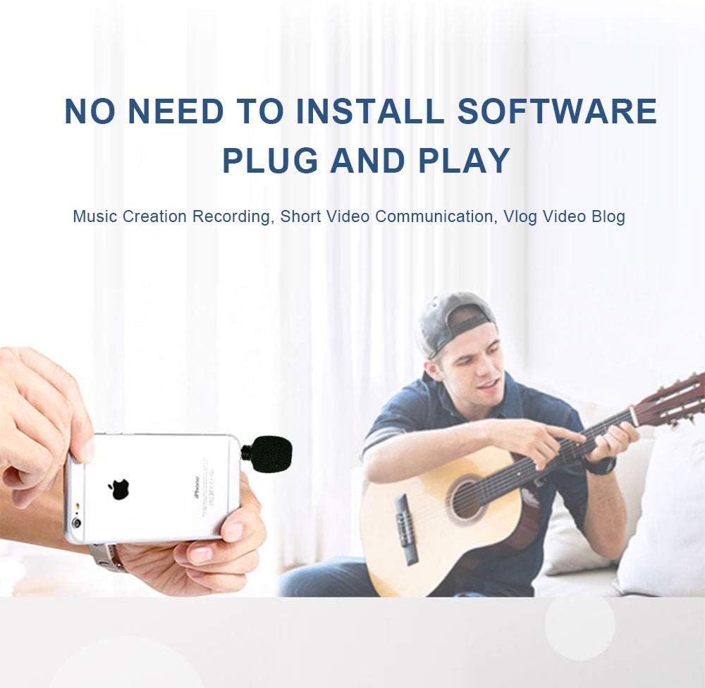 CANFON Mini Condenser Microphone for iOS iPhone X Bhutan Ubuy