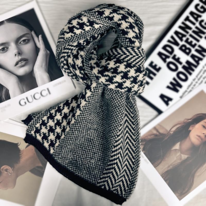 Scarf For Women Winter Scarves For Women Cashmere Womens Scarves Neck Scarf Plaid F... - Image 6