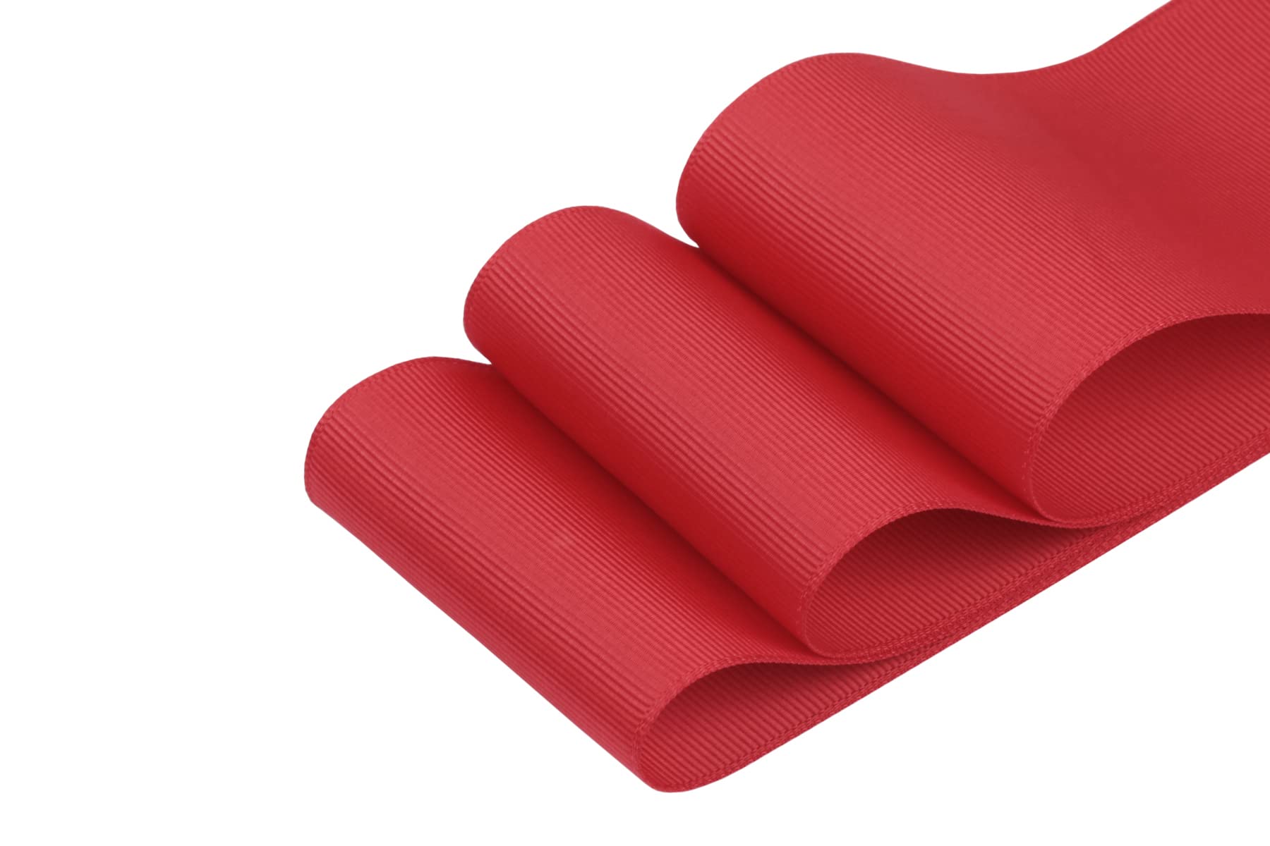 63mm X 22M Solid Grosgrain Ribbon for Gift Wrapping Parties Wedding Decoration, Crafts Sewing(Red) - Image 2