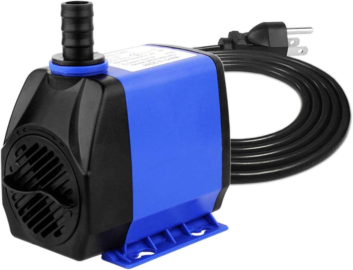 FREESEA 740 GPH 50W Submersible Pump for Aquariums, Pond, Fountain, Fish Tanks