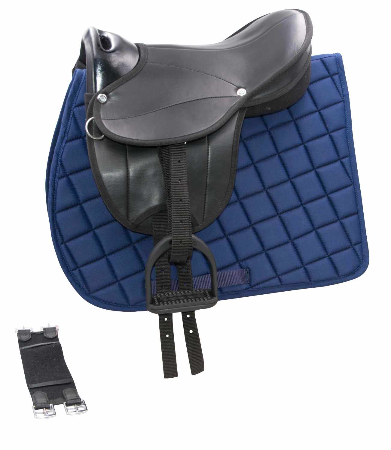 AMKA Pony-Shettysattel Set Kirana komplettes Set auch für Holzpferde