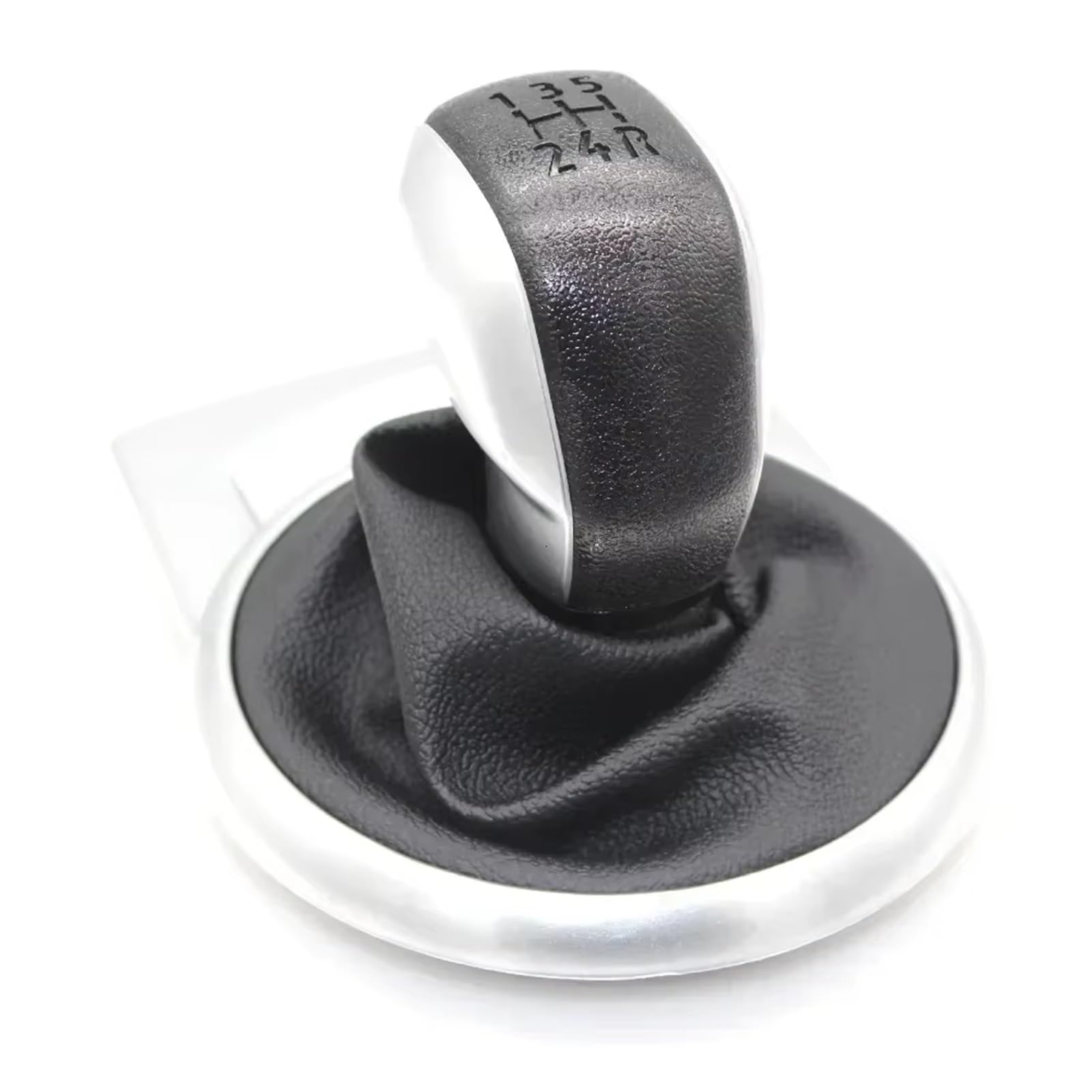 YLMKMVLCZC for Citroen C4 MK1 2004-2008 5 Speed Gear Shift Knob Gaiter Boot Cover Case Gear Shift Knob Lever