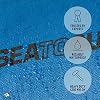 Sea to Summit Big River Dry Bag, Heavy-Duty Dry Storage, 35 Liter, Surf Blue