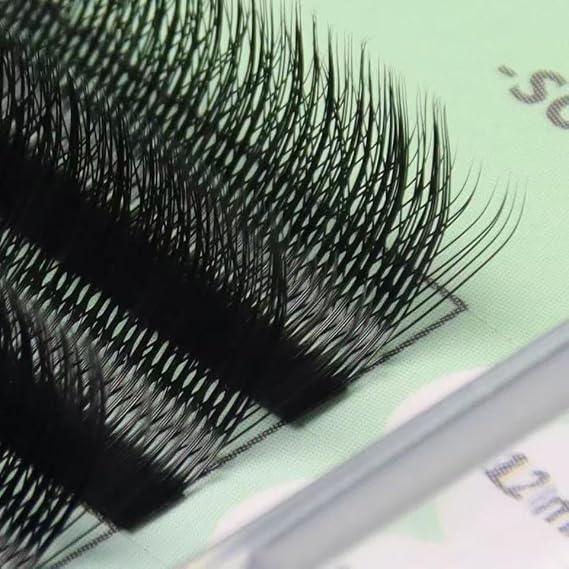 Eyelash Extension 3D W Black(3D+Black,0.07C,8-12mm)